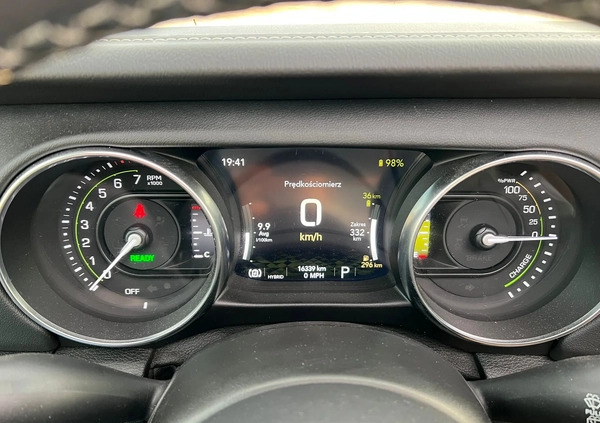 Jeep Wrangler cena 275000 przebieg: 20000, rok produkcji 2021 z Strzyżów małe 232
